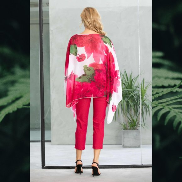 🌸SALE🌸 OFV PRINTED PONCHO - Picture 7 of 7